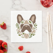 French Bulldog Art Serviette (Beispiel)