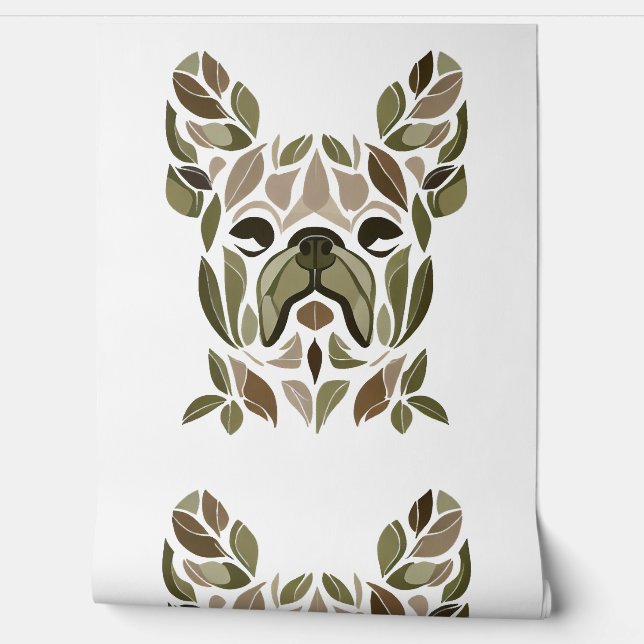 French Bulldog Art Tapete (Abrollen)