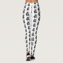 French Bulldog Art Zeichne Leggings