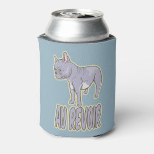 French Bulldog Au Revoir Dosenkühler