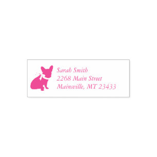 French Bulldog Baby Showroom Frenchy Frenchie Pink Permastempel