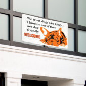 French Bulldog Banner (Äußeres Gebäude)