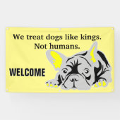 French Bulldog Banner (Horizontal)