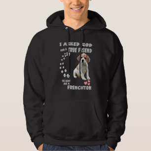 French Bulldog Beagle Mix Dog Mama Vater Kostüm Ni Hoodie