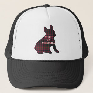 French Bulldog BESTE FREUNDIN Hat Truckerkappe