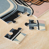 French Bulldog Breakfast Cartoon Art Puzzle (Seite)