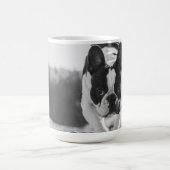 French Bulldog BW Coffee Tasse (Mittel)