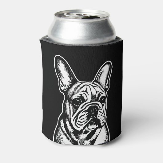 French Bulldog Can Cooler Dosenkühler (Kanne Rückseite)
