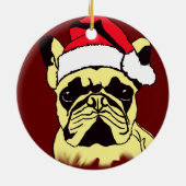 French Bulldog Cartoon Ornament (Hinten)