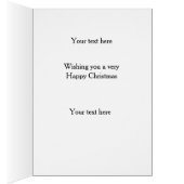 French Bulldog 'Cheese Tax' Christmas card (Innen (Rechts))