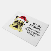 French Bulldog Christmas Cartoon Door Mat Fußmatte (Schrägansicht)