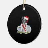 French Bulldog Christmas Day Holidays Gifts Classi Keramik Ornament (Links)