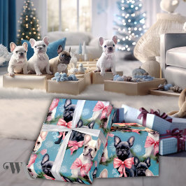 French Bulldog Christmas Joy Geschenkpapier