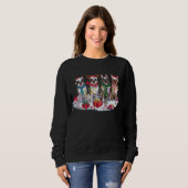 French Bulldog Christmas Lights - Adventure Design Sweatshirt (Vorne ganz)