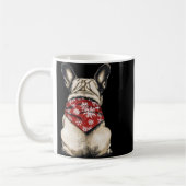 French Bulldog Christmas Lights Dog Lover Xmas Paj Kaffeetasse (Links)