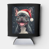 French Bulldog Christmas Long Sleeve T - Shirt Dosenkühler (Vorderseite)