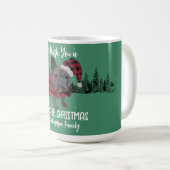 French Bulldog Christmas Personalisiert Dog French Kaffeetasse (VorderseiteRechts)