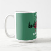 French Bulldog Christmas Personalisiert Dog French Kaffeetasse (Links)