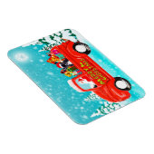 French Bulldog Christmas Santa Delivery Magnet (Rechte Seite)