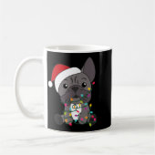 French Bulldog Christmas Snow Winter Animals  Kaffeetasse (Links)