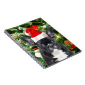French Bulldog Christmas Tree Ornaments Snowman Notizblock (Rechte Seite)