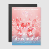 French Bulldog Cologne Save the Date  Magneteinladung (Vorne/Hinten)