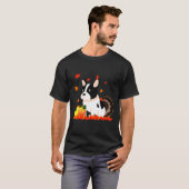 French Bulldog Costume Erntedank T-Shirt (Vorne ganz)