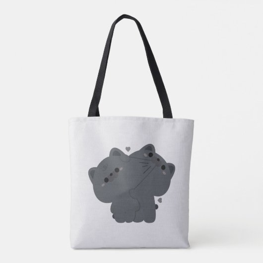 French Bulldog Couple Tasche (Rückseite)