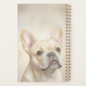 French Bulldog Cream Frenchie Portrait Personal Planer (Rückseite)