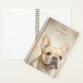 French Bulldog Cream Frenchie Portrait Personal Planer (Anzeige)