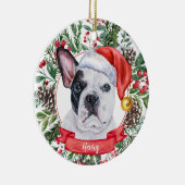 French Bulldog Custom Dog Weihnachtsschmuck (Rechts)