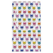 French Bulldog Custom Gift Bag - Klein, glänzend Kleine Geschenktüte (Rückseite)