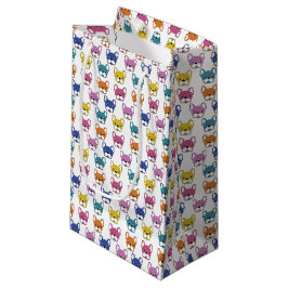 French Bulldog Custom Gift Bag - Klein, glänzend Kleine Geschenktüte