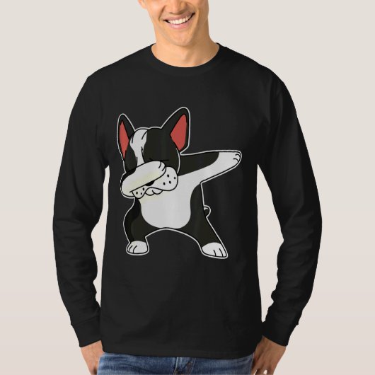French Bulldog Dab Dance T-Shirt (Vorderseite)
