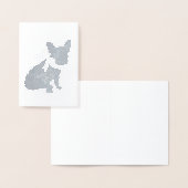 French Bulldog Danke, Cards Folienkarte (Anzeige)