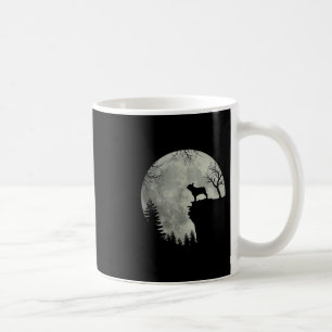 French Bulldog Dog And Moon Halloween Anzug Kaffeetasse