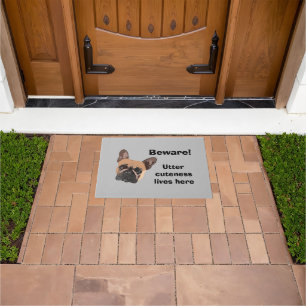 French Bulldog Door Mat Fußmatte