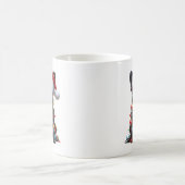 French Bulldog Doppy Welpe Weihnachten Kaffeetasse (Mittel)