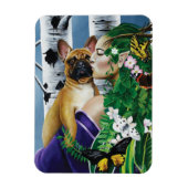 French Bulldog Dryad Fantasy Magnet (Vertikal)