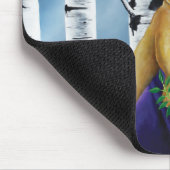 French Bulldog Dryad Fantasy Mousepad (Ecke)