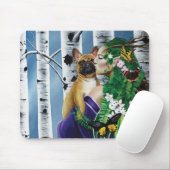 French Bulldog Dryad Fantasy Mousepad (Mit Mouse)