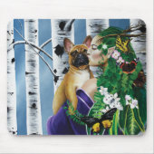 French Bulldog Dryad Fantasy Mousepad (Vorne)