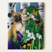 French Bulldog Dryad Fantasy Planer (Rückseite)