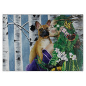 French Bulldog Dryad Fantasy Schneidebrett (Vorderseite)