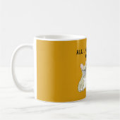 French Bulldog Duo Kaffeetasse (Links)