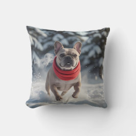 French Bulldog Elegant Throw Kissen