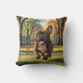 French Bulldog Elegant Throw Kissen