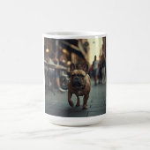 French Bulldog Elegante Coffee Tasse (Mittel)