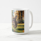French Bulldog Elegante Coffee Tasse (VorderseiteRechts)