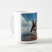 French Bulldog Elegante Coffee Tasse (Vorderseite Links)
